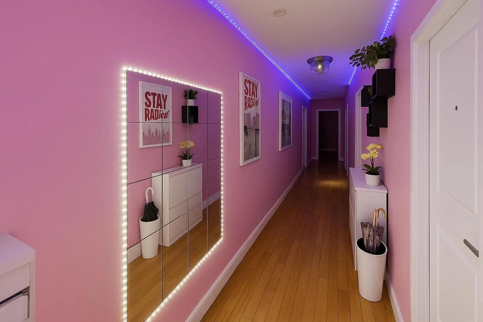 Tropical Comfort Room In Harlem Cozy Stay With Snacks & Style New York Apartment
